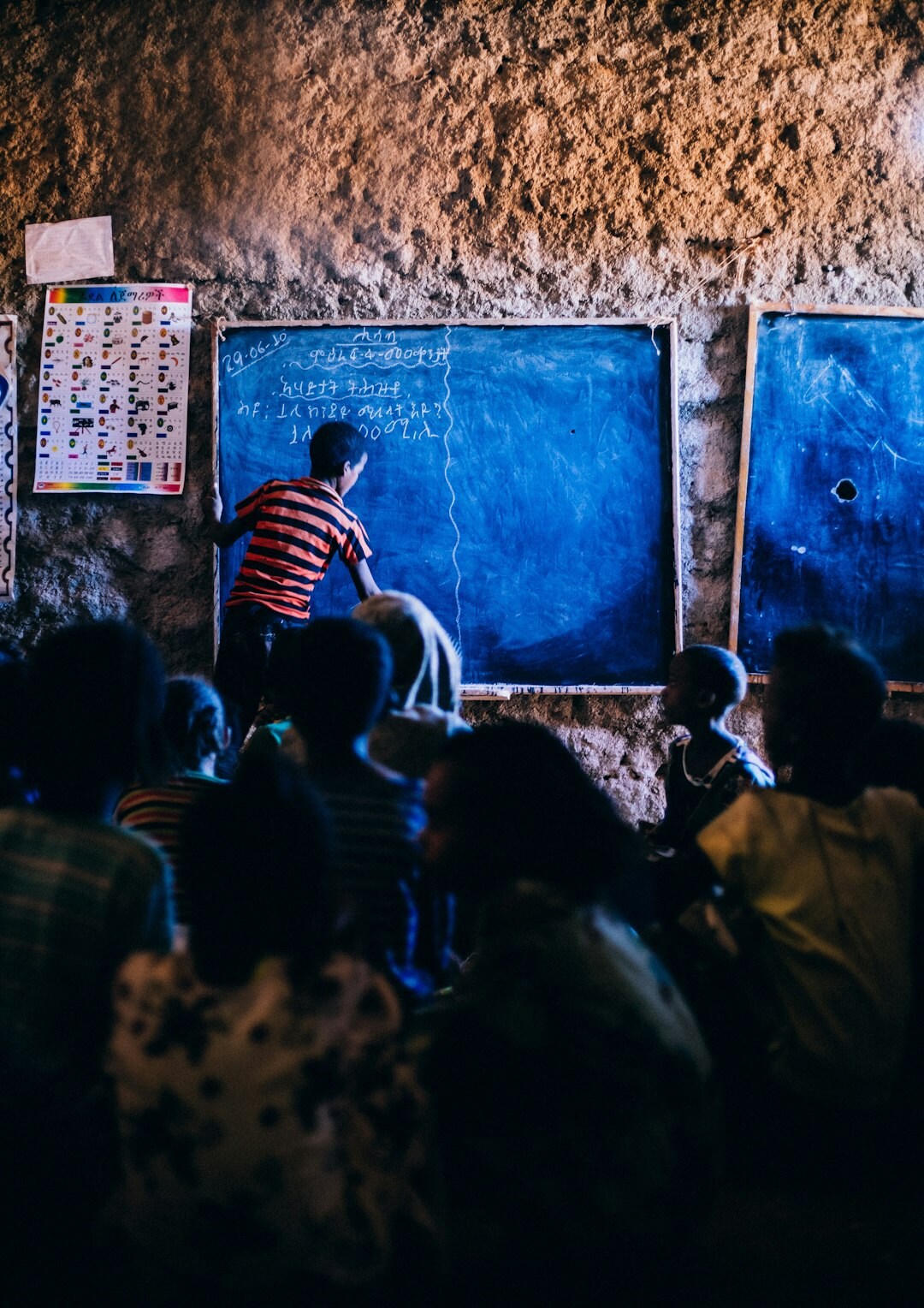 students in classroom