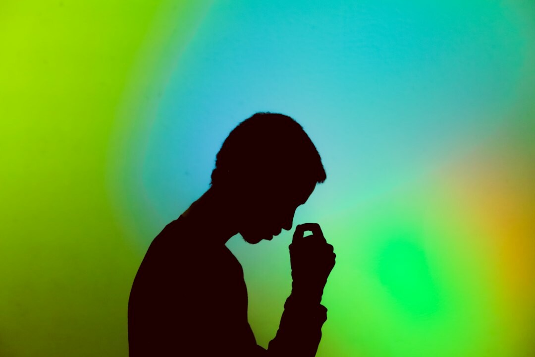 stressed person thinking