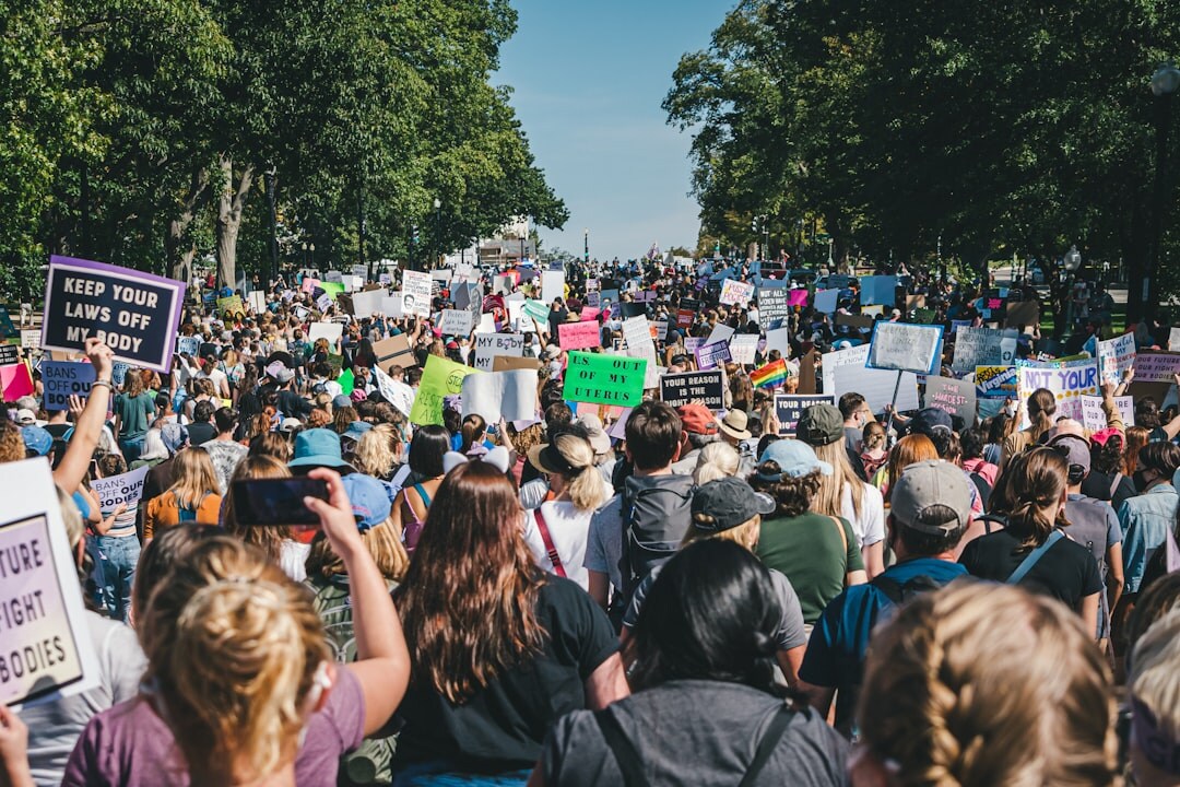 inequality protest scene