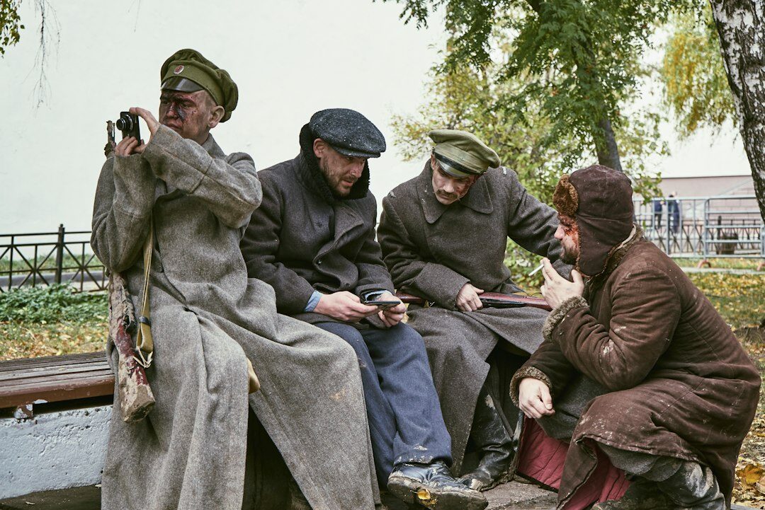 germans discussing economy